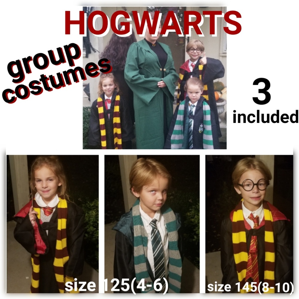 Harry Potter Hogwarts costumes